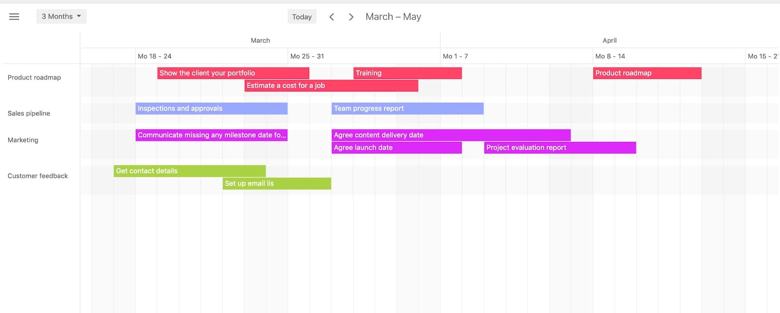 New in Breeze: Public calendars Breeze